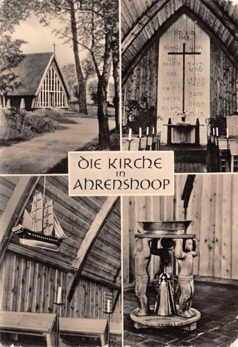 Ahrenshoop Kirche Teilansichten gl1979 171.561