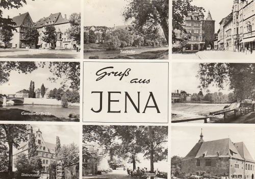 Alt-Jena, Mehrbildkarte ngl E3663