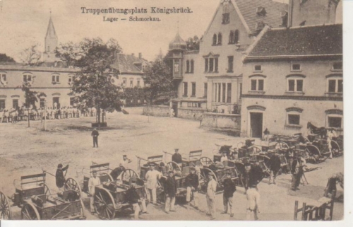 Truppenübungsplatz Königsbrück gl1912 85.130