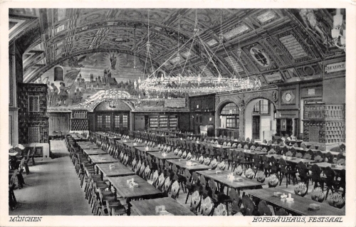 München - Hofbräuhaus, Festsaal feldpgl19? 166.314
