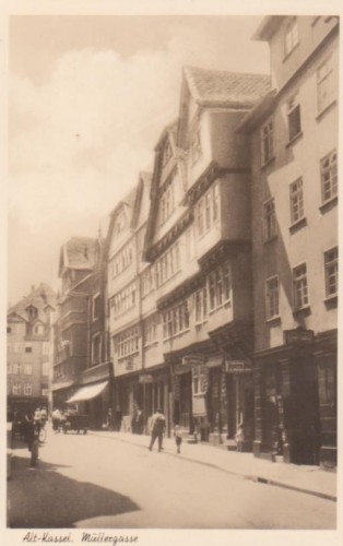 Alt-Kassel Müllergasse Fotokarte ngl 11.505