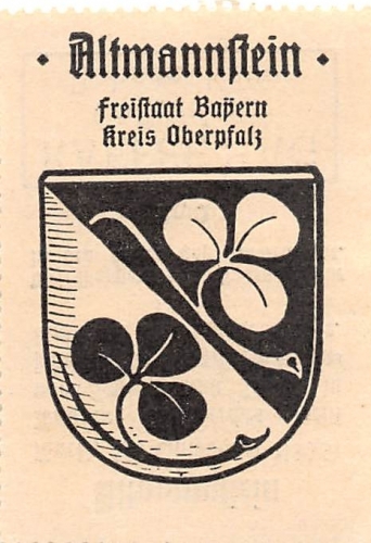 Altmannstein SONDERMARKE Wappen 166.868