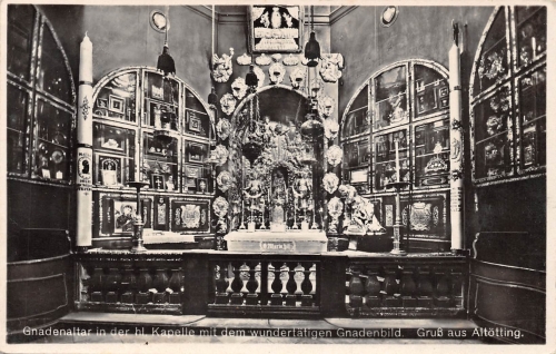 Altötting - Gnadenaltar in der Gnadenkapelle gl1934 167.244