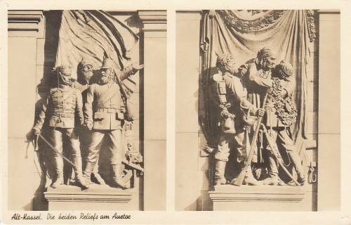 Alt-Kassel, Die beiden Reliefs am Auetor ngl E5401