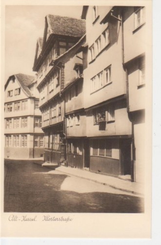 Alt-Kassel Klosterstraße Fotokarte ngl 11.933