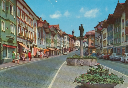 Bad Tölz Historische Marktstraße gl1981 119.287