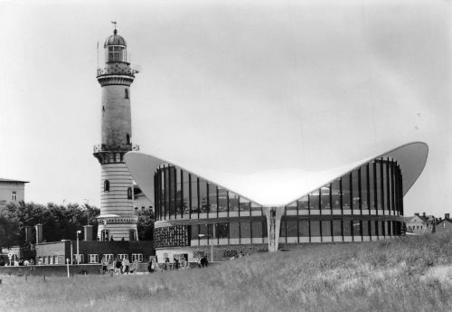Rostock-Warnemünde 'Teepott' Leuchtturm ngl 173.730