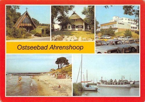 Ahrenshoop Mehrbildkarte gl1988 173.925