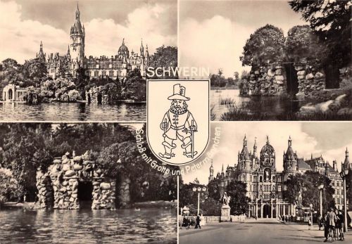 Schwerin Mehrbildkarte ngl 174.036