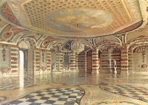 Potsdam Sanssouci Neues Palais, Muschelsaal ngl 174.436