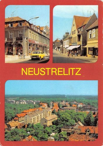 Neustrelitz Mehrbildkarte gl1975 174.452