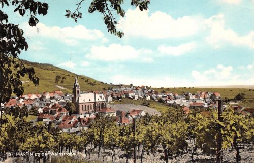 St. Martin a. d. Weinstraße Panorama gl1967 174.494