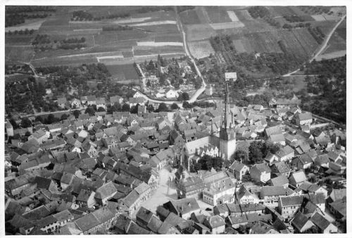 Gau-Algersheim Panorama Fotokarte ngl 174.635