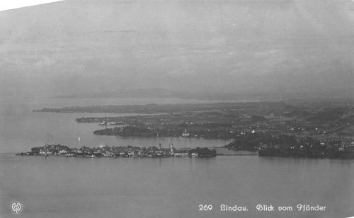 Lindau (Bodensee) Blick vom Pfänder ngl 174.696