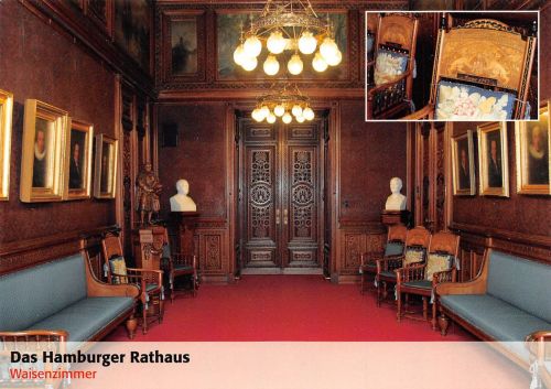 Hamburg Rathaus Waisenzimmer ngl 174.964