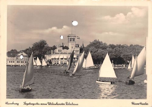 Hamburg Segelregatta vorm Uhlenhorster Fährhaus ngl 174.960