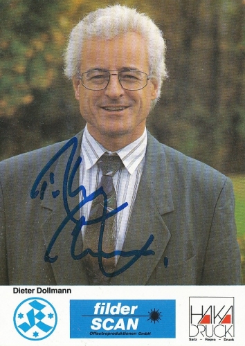 Fußball: Stuttgarter Kickers Dieter Dollmann 112.706