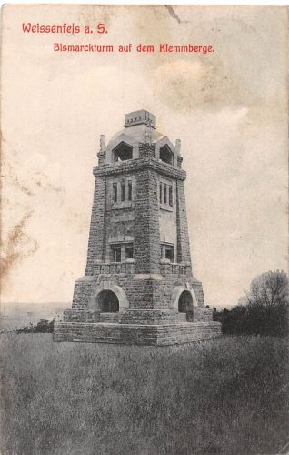 Weißenfels (Saale) Bismarckturm gl1907 177.609