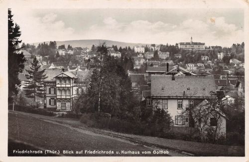 Friedrichroda Blick auf Friedrichroda gl1929 178.786
