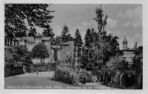 Friedrichroda Pensionen an der Waldstraße gl1953 178.794