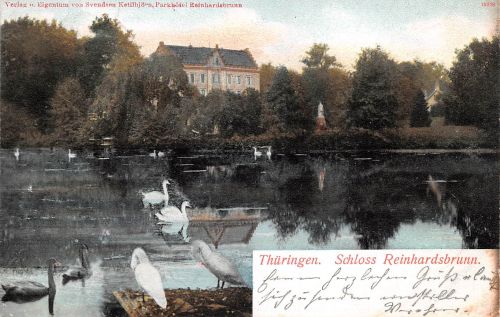 Friedrichroda Schloss Reinhardsbrunn gl1908 178.796