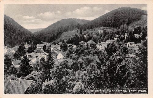 Friedrichroda Panorama gl1952 178.003