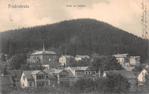 Friedrichroda Villen am Gottlob gl1906 178.811