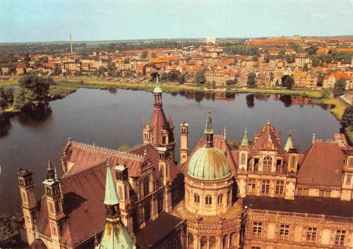 Schwerin Blick vom Schloßturm ngl 179.484