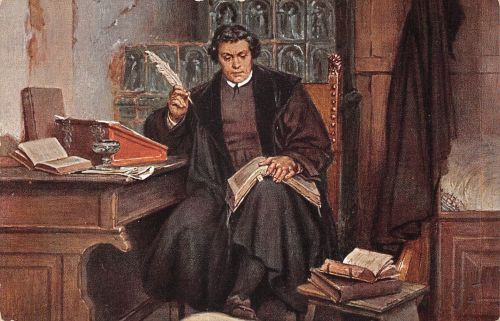 Eisenach Luther auf der Wartburg ngl 180.673