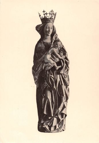 Leipzig Kunstgewerbemuseum, Muttergottes aus dem Hochaltar ngl 180.732