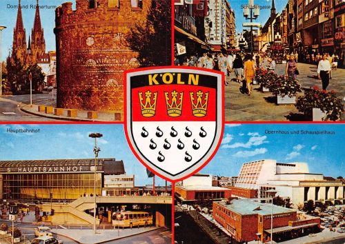 Köln Mehrbildkarte ngl 181.369