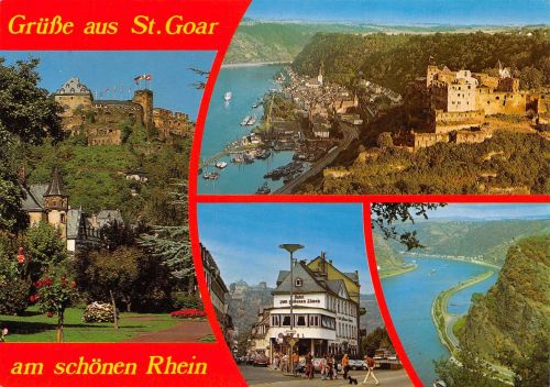St. Goar Mehrbildkarte ngl 181.373