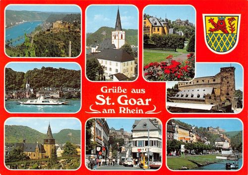 St. Goar Mehrbildkarte ngl 181.374