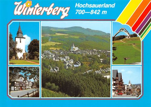 Winterberg Mehrbildkarte ngl 181.384