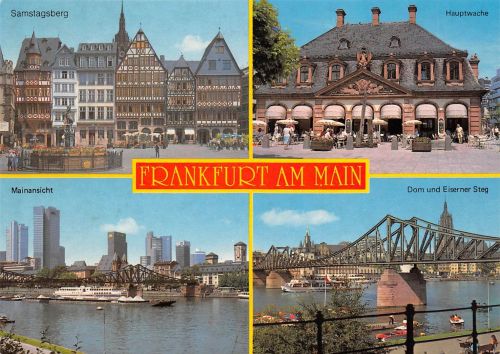 Frankfurt a. M. Mehrbildkarte ngl 181.386