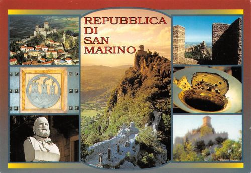 San Marino Mehrbildkarte ngl 181.418