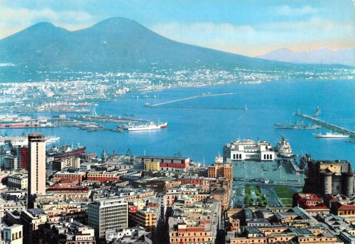 Italien Napoli Panorama gl1963 181.426