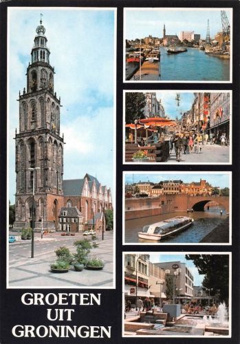 Niederlande Groningen Mehrbildkarte ngl 181.430