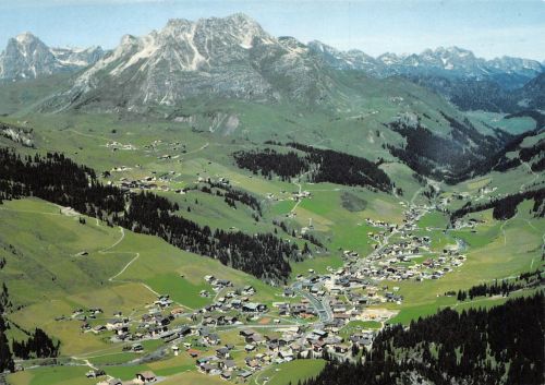 Österreich Lech am Arlberg Panorama ngl 181.437