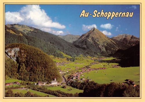 Österreich Au-Schoppernau Panorama ngl 181.438