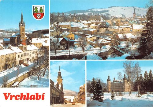 CSSR Vrchlabi Mehrbildkarte ngl 181.449