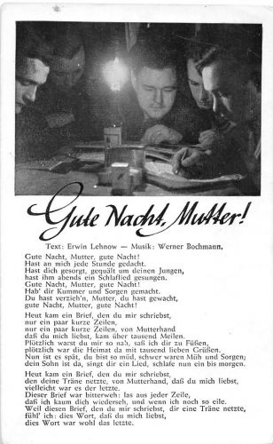 Liedkarte "Gute Nacht Mutter" ngl 181.451