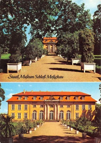 Mosigkau Schloß Mehrbildkarte ngl 182.031