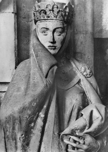 Naumburg (Saale) Stifterfigur Uta im Dom ngl 182.058