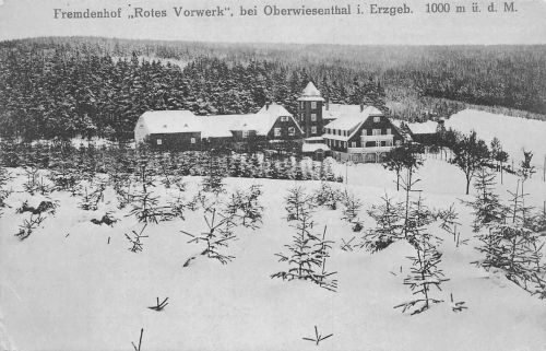 Oberwiesenthal Fremdenhof "Rotes Vorwerk" gl1920 182.265