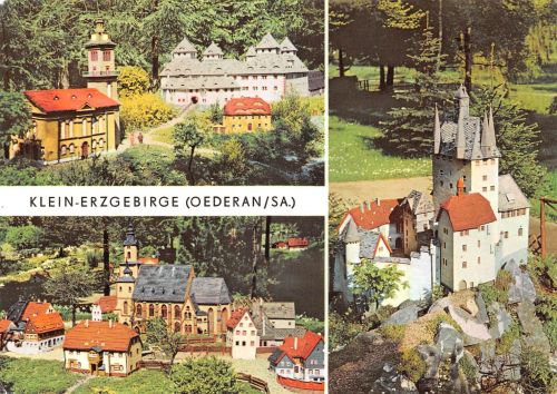 Oederan (Sachsen) Klein-Erzgebirge Mehrbildkarte ngl 182.276