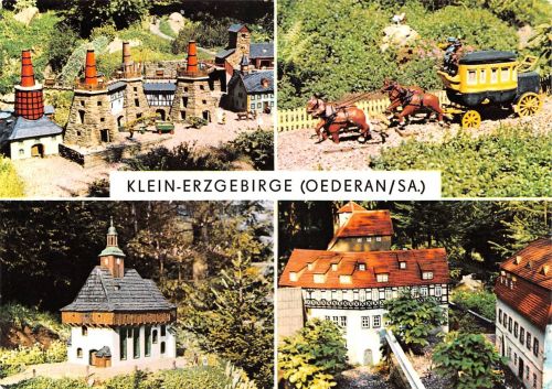Oederan (Sachsen) Klein-Erzgebirge Mehrbildkarte ngl 182.277