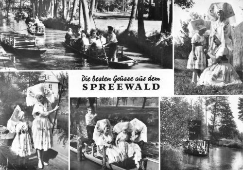 Spreewald Mehrbildkarte gl 182.375