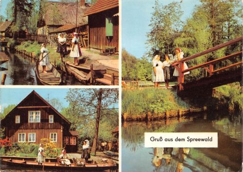 Spreewald Mehrbildkarte gl 182.380