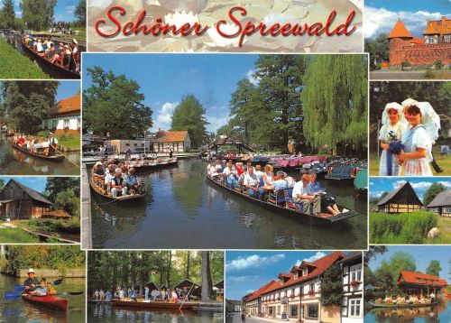 Spreewald Mehrbildkarte gl 182.389